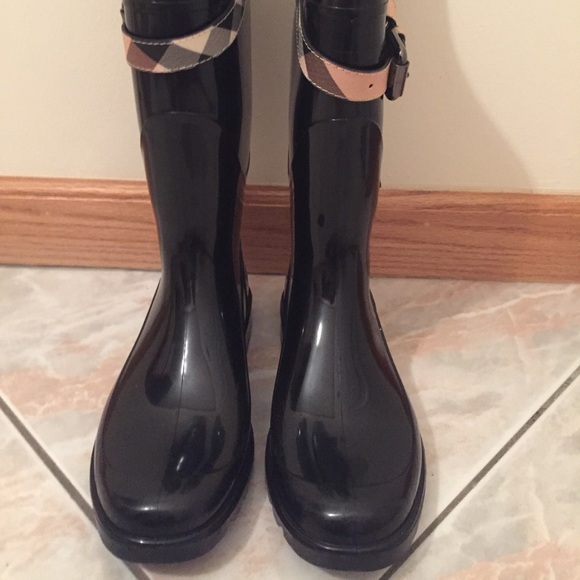 Burberry Kenyon Nova Belt Rainboot EUR 37/UK 4 - Picture 7 of 8